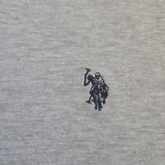 Bundle of 3 U.S. Polo Assn. Men's Polo Shirts Size M  Red Blue Gray Luxury Feel - Picture 7 of 16